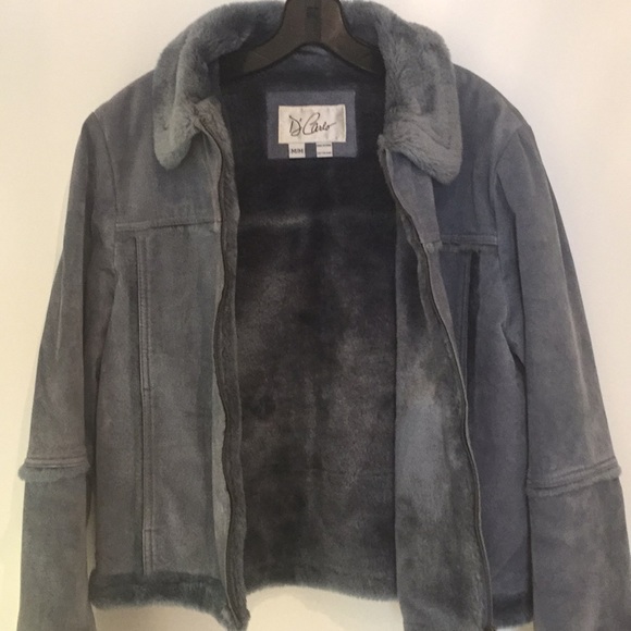 D’Carlo Women’s (M) Leather (suede feel) coat - Picture 7 of 8